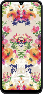 Силиконовый чехол Цветочный узор для Xiaomi POCO C85 4G - 1083u-4233 изображение 