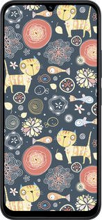 Силиконовый чехол Котята v4 для Xiaomi POCO C85 4G - 1224u-4233 изображение 