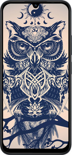 Силиконовый чехол Узорчатая сова для Xiaomi Redmi 15C 4G - 4000u-4095 изображение 