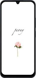 Силиконовый чехол Пион для Xiaomi POCO C85 4G - 4366u-4233 изображение 