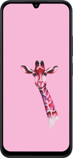 Силиконовый чехол Розовая жирафа для Xiaomi Redmi 15C 4G - 4441u-4095 изображение 