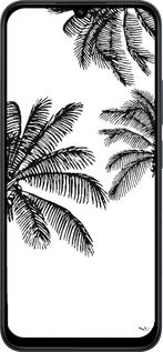 Силиконовый чехол Пальмы1 для Xiaomi POCO C85 4G - 4634u-4233 изображение 