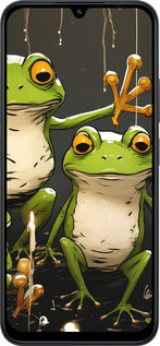 Силиконовый чехол Жабки 2 для Xiaomi POCO C85 4G - 5657u-4233 изображение 