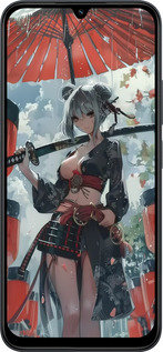 Силиконовый чехол Гейша-воин для Xiaomi Redmi 15C 4G - 6124u-4095 изображение 