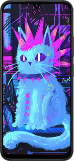 Силиконовый чехол Кот панк для Xiaomi POCO C85 4G - 6311u-4233 изображение 