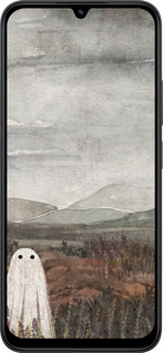 Силиконовый чехол Одинокий призрак на фоне гор для Xiaomi POCO C85 4G - 6486u-4233 изображение 