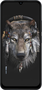 Силиконовый чехол Волк-меломан для Xiaomi Redmi 15C 4G - 875u-4095 изображение 