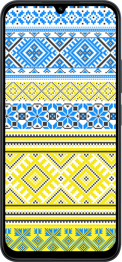 Силиконовый чехол Вышиванка 40 для Xiaomi Redmi 15C 4G - 1174u-4095 изображение 