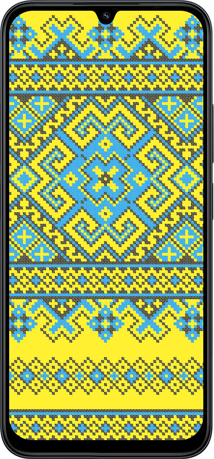Силіконовий чехол Вишиванка 41 для Xiaomi POCO C85 4G - 1175u-4233 изображение 