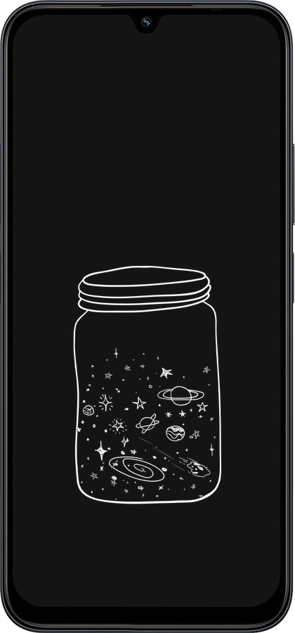 Силиконовый чехол Космос в банке для Xiaomi POCO C85 4G - 4297u-4233 изображение 