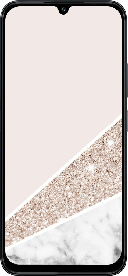 Силиконовый чехол Пастельный мрамор для Xiaomi POCO C85 4G - 4342u-4233 изображение 