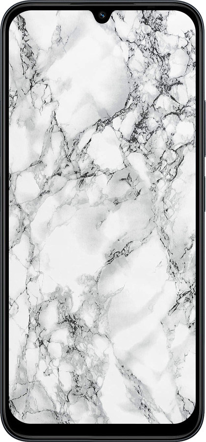 Силиконовый чехол Мрамор белый для Xiaomi Redmi 15C 4G - 4480u-4095 изображение 