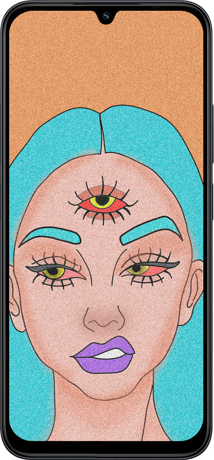 Силіконовий чехол Дівчина малюнок для Xiaomi Redmi 15C 4G - 4576u-4095 изображение 