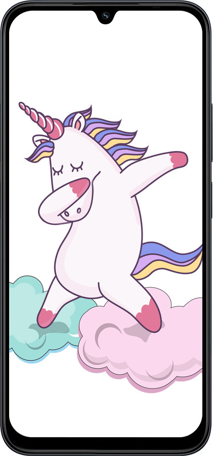 Силиконовый чехол Единорог для Xiaomi POCO C85 4G - 4702u-4233 изображение 