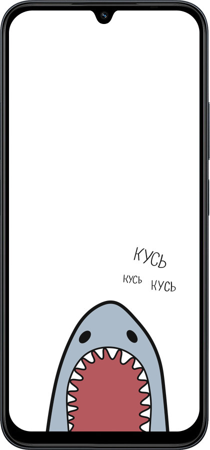 Силіконовий чехол Акула для Xiaomi Redmi 15C 4G - 4870u-4095 изображение 