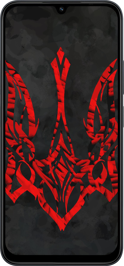 Силиконовый чехол Герб Украины v4 для Xiaomi POCO C85 4G - 5319u-4233 изображение 