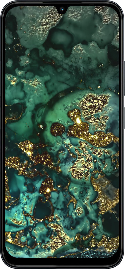 Силиконовый чехол Мрамор золото богатство для Xiaomi POCO C85 4G - 5419u-4233 изображение 