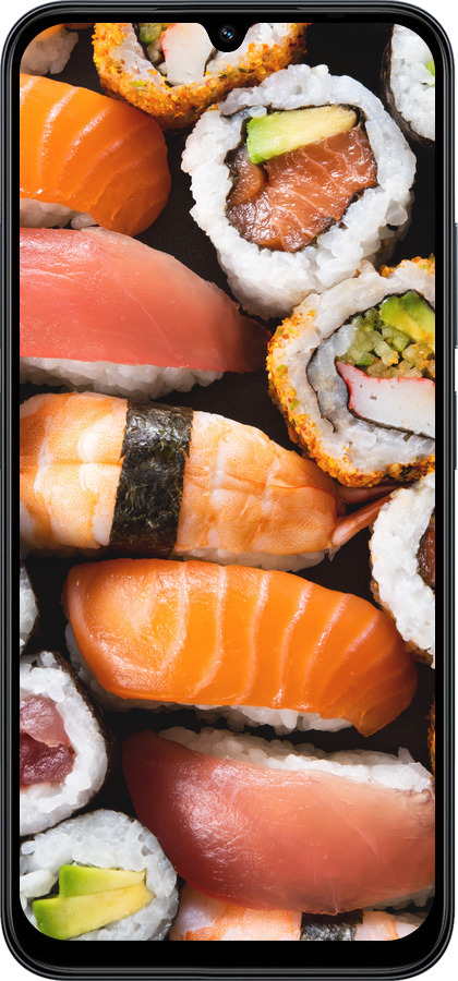 Силиконовый чехол Суши v3 для Xiaomi Redmi 15C 4G - 5540u-4095 изображение 