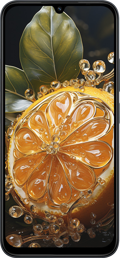 Силиконовый чехол Лимон для Xiaomi POCO C85 4G - 5647u-4233 изображение 