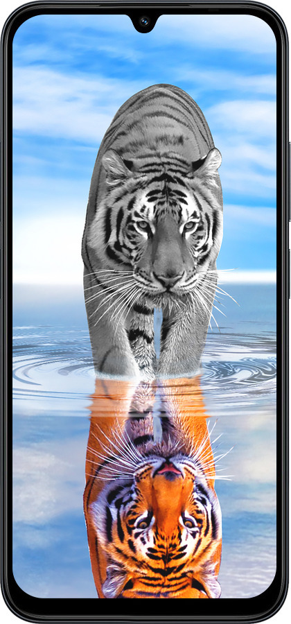 Силиконовый чехол Тигр для Xiaomi POCO C85 4G - 6016u-4233 изображение 