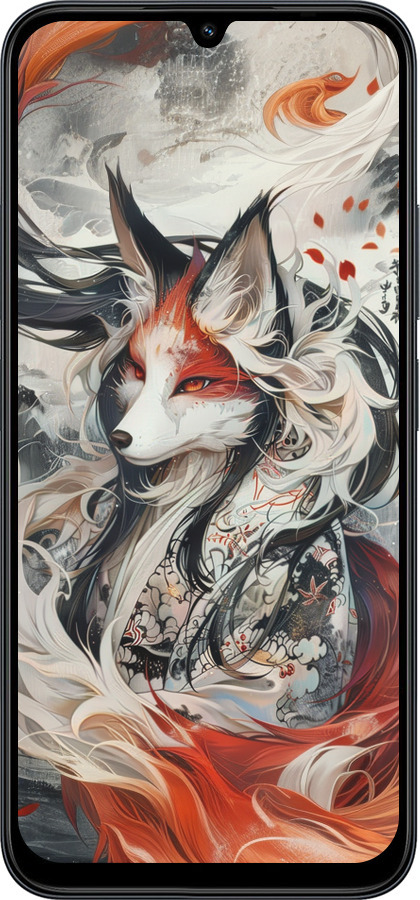 Силиконовый чехол Дух кицунэ' для Xiaomi POCO C85 4G - 6107u-4233 изображение 