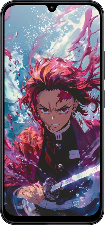 Силіконовий чехол Танджиро Камадо: Клинок, що розсікає демонів для Xiaomi Redmi 15C 4G - 6111u-4095 изображение 