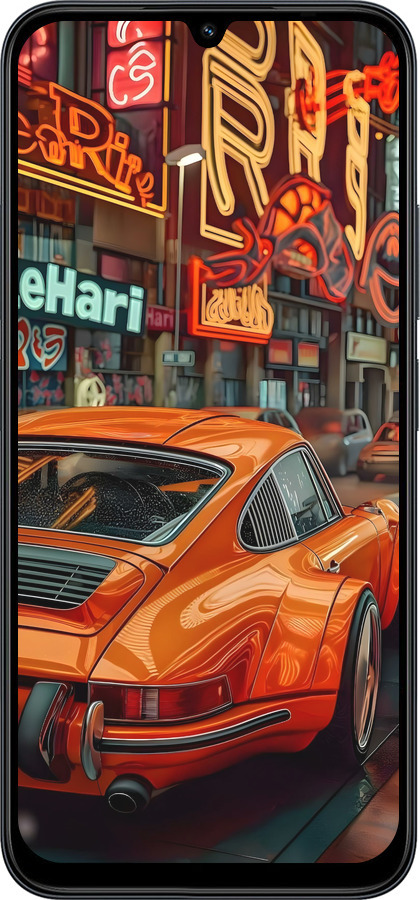 Силиконовый чехол Порше для Xiaomi Redmi 15C 4G - 6334u-4095 изображение 