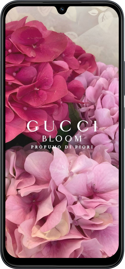 Силиконовый чехол Гучи для Xiaomi POCO C85 4G - 6341u-4233 изображение 