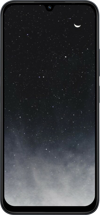 Силиконовый чехол Сині хмари, Синій місяць для Xiaomi POCO C85 4G - 6396u-4233 изображение 