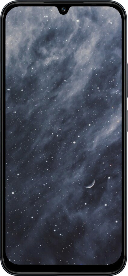 Силиконовый чехол Голубые облака, Голубая луна для Xiaomi POCO C85 4G - 6398u-4233 изображение 