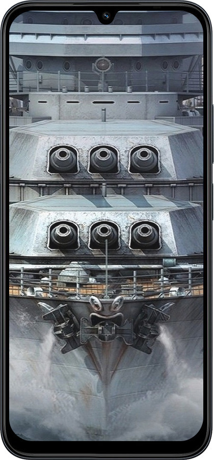 Силиконовый чехол Линкор, world of tanks, wargaming, военный корабль для Xiaomi Redmi 15C 4G - 6453u-4095 изображение 