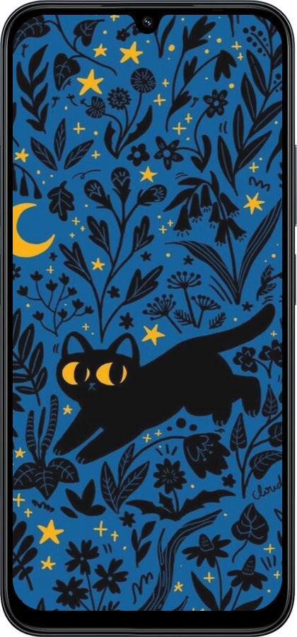 Силиконовый чехол Летняя ночь для Xiaomi POCO C85 4G - 6472u-4233 изображение 