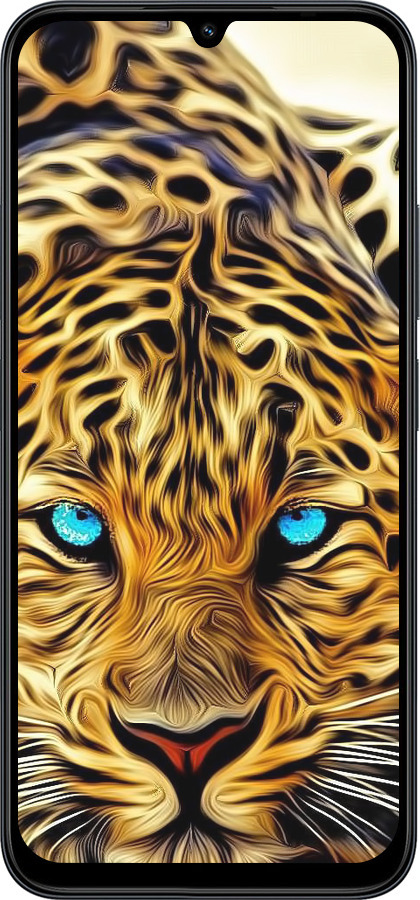 Силиконовый чехол Леопард для Xiaomi POCO C85 4G - 6611u-4233 изображение 