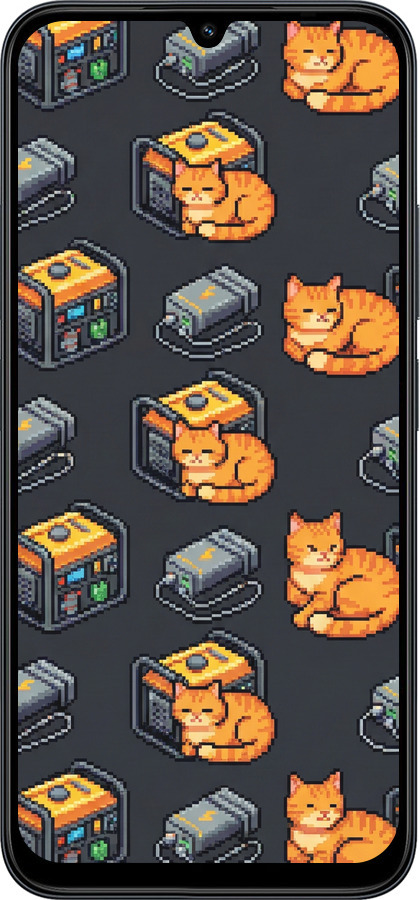 Силиконовый чехол Autonomous Zone для Xiaomi POCO C85 4G - 6771u-4233 изображение 