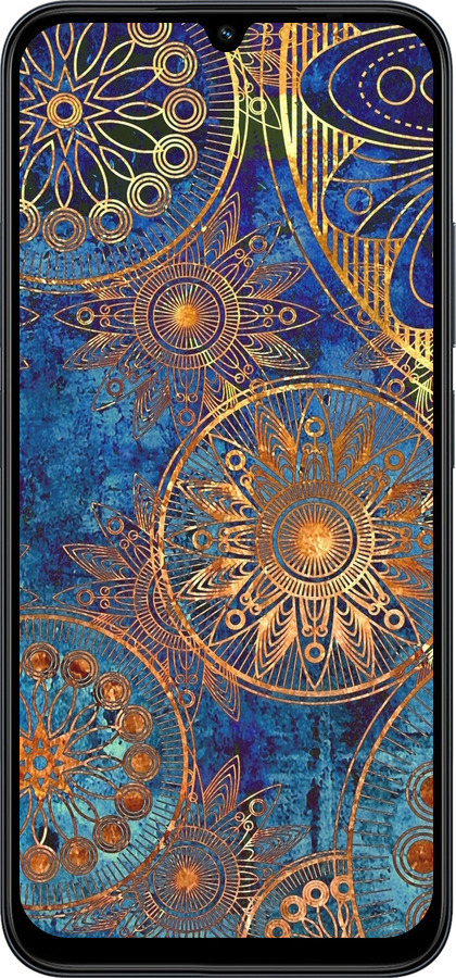 Силіконовий чехол Золотий візерунок для Xiaomi POCO C85 4G - 678u-4233 изображение 