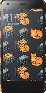 3D пластиковый матовый чехол Autonomous Zone для Xiaomi Redmi 2 - 6771m-98 изображение 