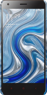 3D пластиковый матовый чехол Liquid Chrome для Xiaomi Redmi 2 - 6781m-98 изображение 