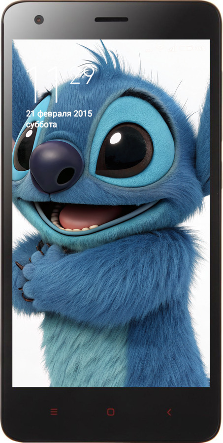 Силіконовий чехол Стіч 1 для Xiaomi Redmi 2 - 6686u-98 изображение 