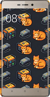 3D пластиковый матовый чехол Autonomous Zone для Xiaomi Redmi 3 Pro - 6771m-341 изображение 