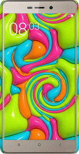 3D пластиковий матовий чехол Y2K Jelly Dream для Xiaomi Redmi 3 Pro - 6780m-341 изображение 