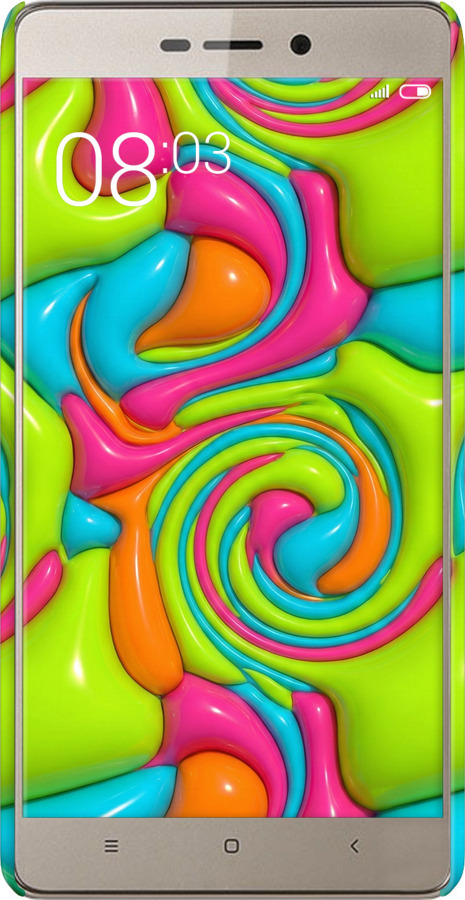 3D пластиковий матовий чехол Y2K Jelly Dream для Xiaomi Redmi 3 Pro - 6780m-341 изображение 