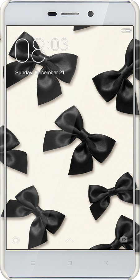 3D пластиковий матовий чехол Dark Coquette для Xiaomi Redmi 3 - 6765m-97 изображение 