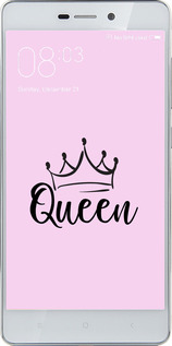 2D пластиковий чехол Queen & King для неї для Xiaomi Redmi 3 - 5520t-97 изображение 