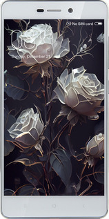 2D пластиковий чехол Троянди 2 для Xiaomi Redmi 3 - 5550t-97 изображение 