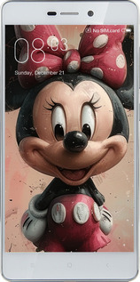 2D пластиковий чехол Minnie Mouse для Xiaomi Redmi 3 - 6054t-97 изображение 