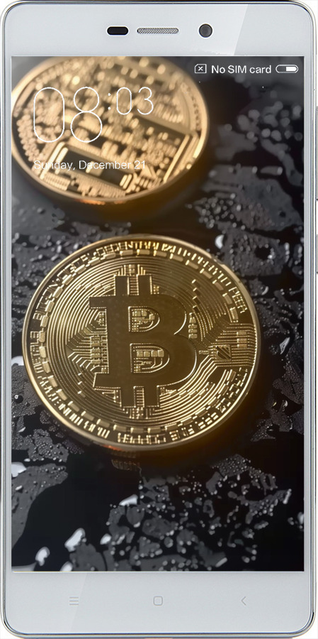 2D пластиковый чехол Вулканический Bitcoin для Xiaomi Redmi 3 - 6092t-97 изображение 