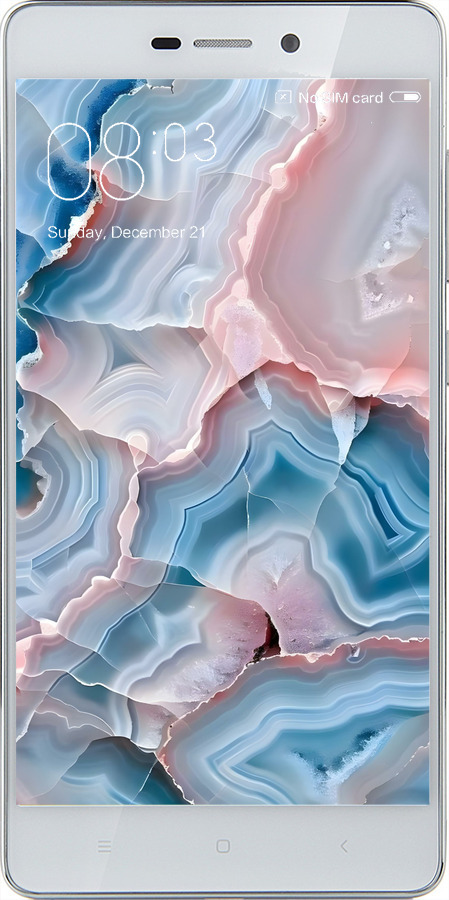 2D пластиковий чехол Мрамор для Xiaomi Redmi 3 - 6306t-97 изображение 