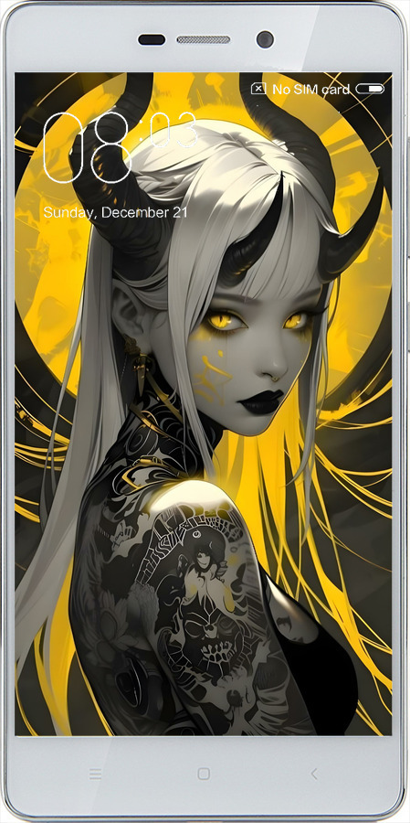 2D пластиковый чехол Аниме демон 2 для Xiaomi Redmi 3 - 6309t-97 изображение 
