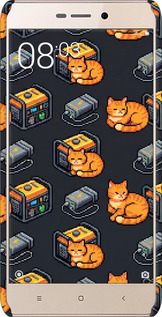 3D пластиковый матовый чехол Autonomous Zone для Xiaomi Redmi 3x - 6771m-441 изображение 