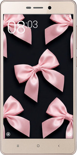 Силіконовий чехол Coquette Ribbons Dark Coquette для Xiaomi Redmi 3x - 6767u-441 изображение 